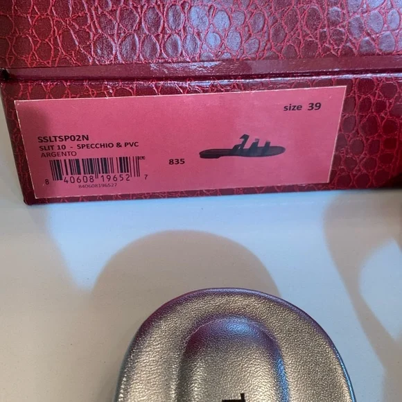 COPY - Tamara Mellon slit/specchio Argentine sandal “NEW” - Picture 12 of 14